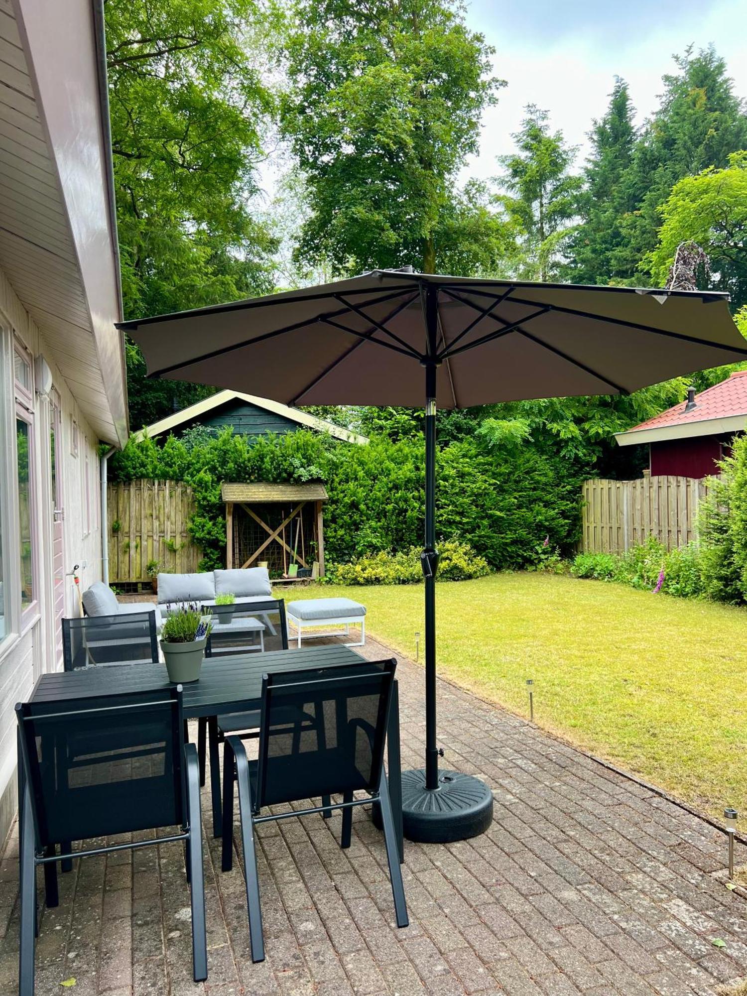 Luxe Boshuisje Met Prive Wellness & Jacuzzi Op De Veluwe Эрмело Экстерьер фото